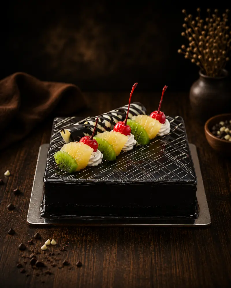Double Chocolate Cake