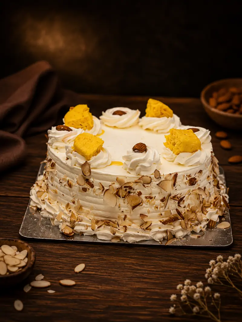 Rasmalai Cake